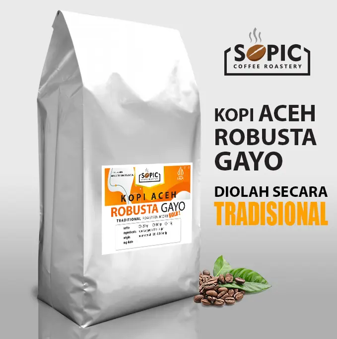 Kopi Aceh Robusta Gayo 500 gr 0