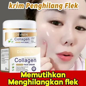 Collagen Cream Siang Malam Retinol Cream Anti Aging Perbaikan Flek Hitam Collage Cream,Remove Melasma Perbaikan Retinol Day Night Cream Anti-kerut Dan Anti-penuaan Cream Collagen Malam Pemutih Permanen Melembabkan Menutrisi Mencerahkan Kulit Pelembab