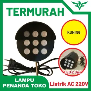 LAMPU KEDIP PENANDA TOKO | Warning Light | Lampu Blitz | Mini Trafic Light | Listrik 220 v