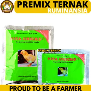 VITA CHICK 250 GRAM VITA CHICK 100 GRAM MEDION - Vitamin Pertumbuhan Anak Ayam Burung Vita Chicks