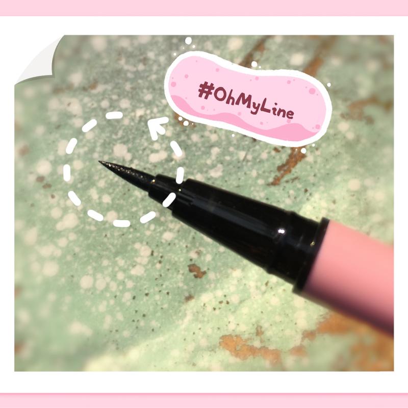 [Official] PINKFLASH #OhMyLine Eyeliner Pensil Hitam Anti Air Tahan Lama- Up to 12hours PF-E01 2