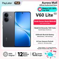 Gambar Vivo V60 Lite 5G 8/256GB 12/512GB NFC Garansi Resmi Indonesia HP Android Terbaru 2026 Handphone COD - 4G 8/256GB Blue, Full Set bawaan dari Aurora Mall Phone Kota Administrasi Jakarta Utara 1 Tokopedia