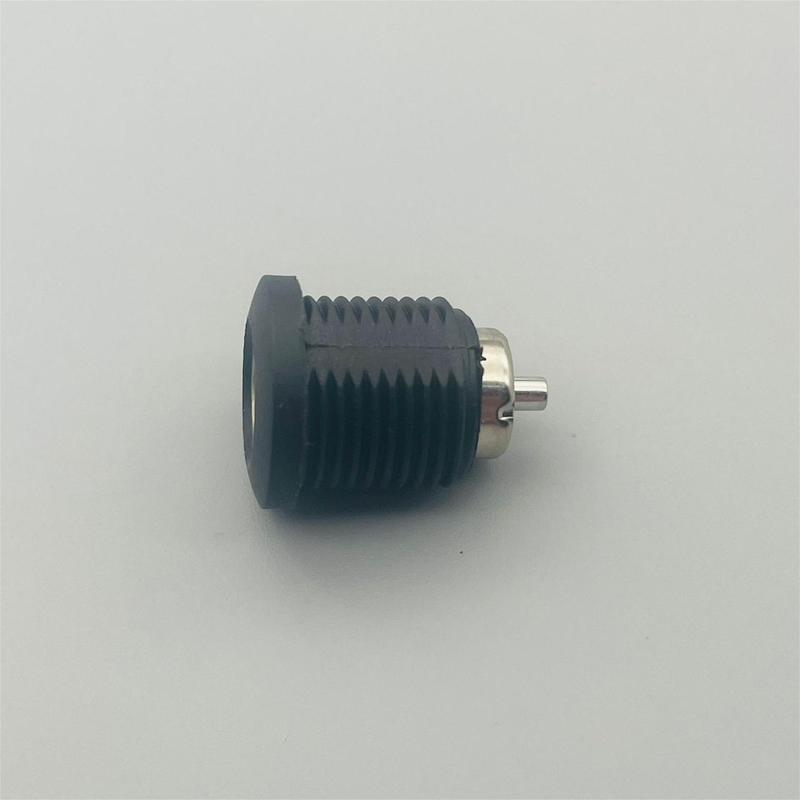 Product Introduction of DC power socket 1.3 pin diameter 8.5mm thread waterproof and dustproof plug DC-022D small DC charging port 0