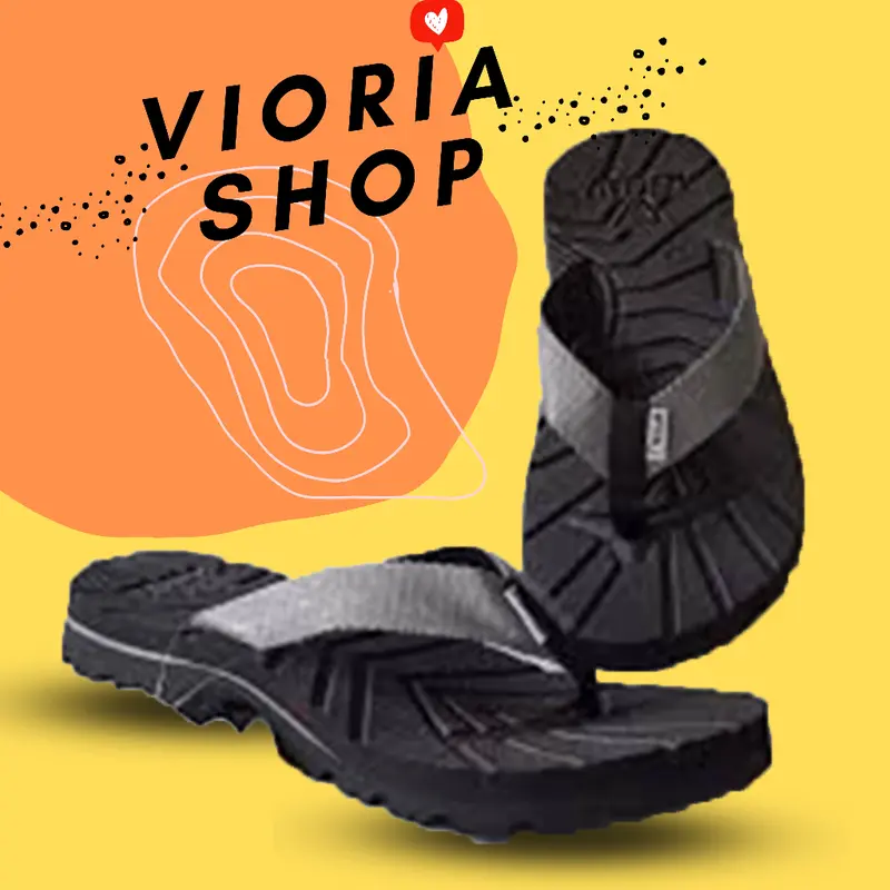 𝑻𝑬𝑹𝑳𝑨𝑹𝑰𝑺 Sandal jepit Eger0125 pria wanita ukuran 33-43 Bonus Jaring 7