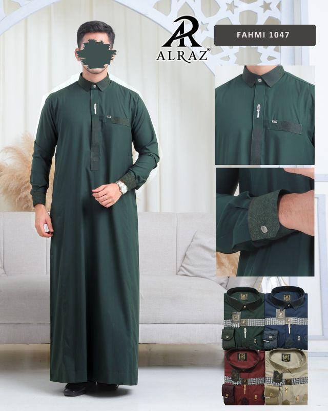 Product Introduction of Alraz Jubah Dewasa FAHMI Bahan Katun Premium Lengan Panjang Manset 20