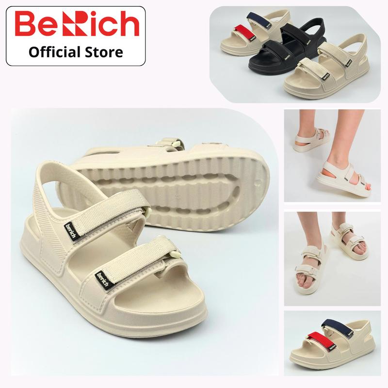 TẶNG VỚ LÙI SIZE Dép Sandal Nữ Nam EVA BeRich Chống Nước Siêu Nhẹ Êm Chân Dép Đi Biển Đi Mưa Có Size Trẻ Em BE222