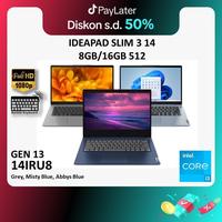 Gambar LENOVO IdeaPad Slim 3 14 i7-13620H/i5-13420H/i3-1315U 8GB/16GB 512GB 14.0FHD W11 FHD IPS WUXGA - NON BUNDLE, i3-1315U 8GB/256GB GEN 13 FHD TN dari Deca Computer Kota Administrasi Jakarta Utara 1 Tokopedia