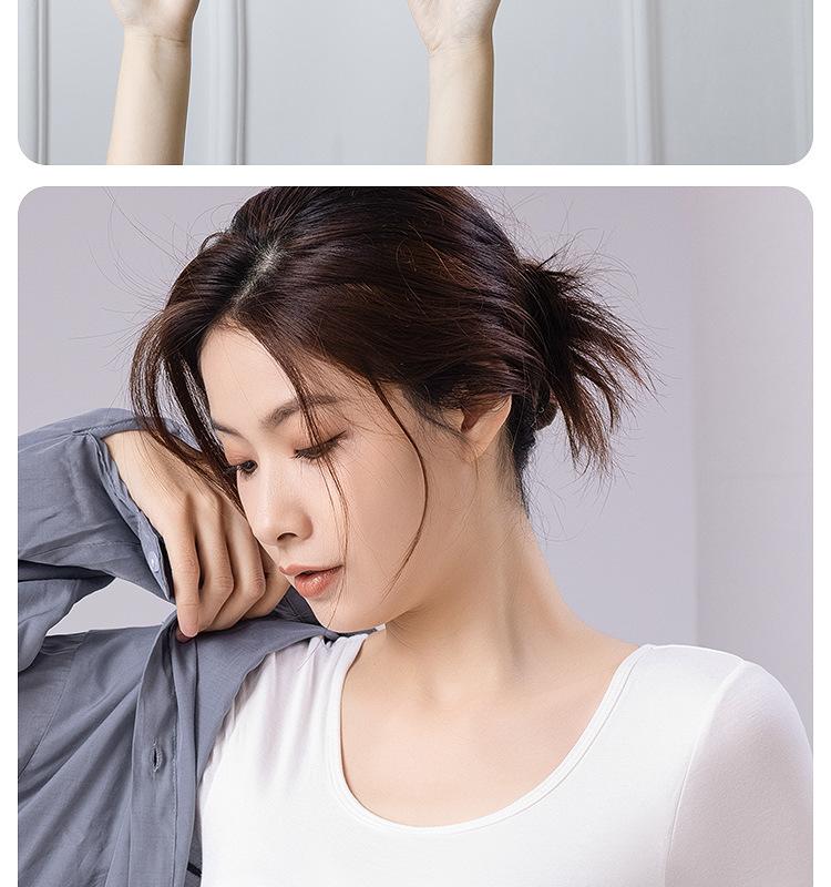 Product Introduction of Selene Bra Padded Top Crew Neck T-shirt Top 6