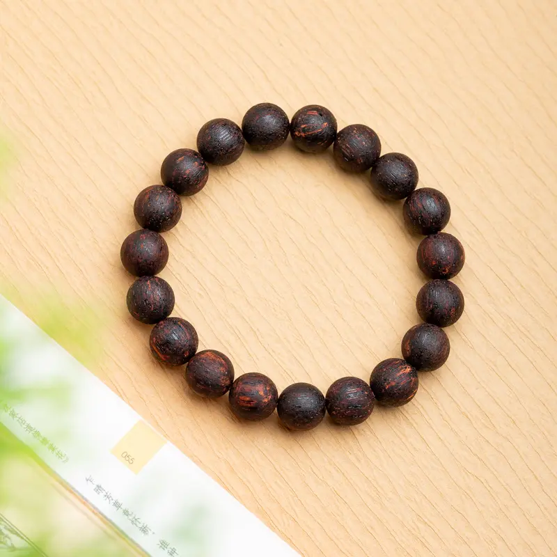 Descending True Fragrant Purple Chess 10mm Submerged Single Loop Bracelet