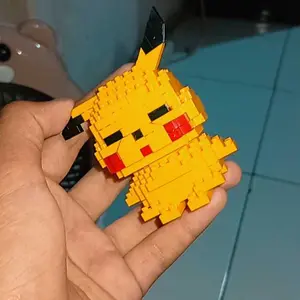 Mainan anak PUZZLE BALOK SUSUN DISNEY 3D DIY Mainan Edukasi Bayi Puzzle Brick Mini Kartun Karakter Hadiah Toy Gift Nano Blok POP LinaBell StellaLou