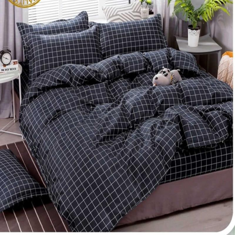 Sarung Bantal Berkualitas Tinggi motif kotak random 3