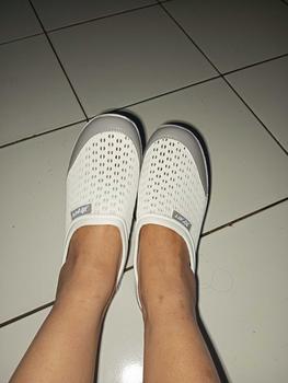 Product Review of Sepatu ATT MFS 160, sepatu Karet Wanita, sepatu jaring, putih kombinasi from m**i 0