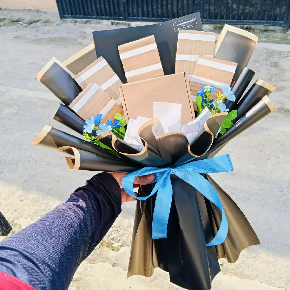 Buket kosongan/Buket kosong 5pcs/buket cowok