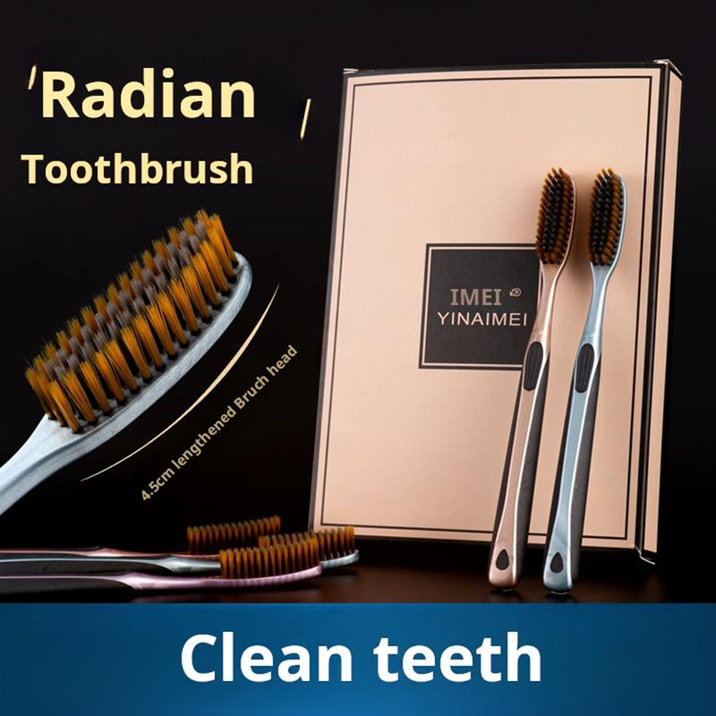  Bàn Chải Đánh Răng Đầu Lớn Hình Chữ U Sáng Tạo Với Lông Bàn Chải Mềm Dành Cho Người Lớn Đầu Rộng Và Đầu Dài Bộ Gia Đình Hộp Quà Tặng Đầu Bàn Chải Lớn Làm Sạch Sâu Và Bảo Vệ Khoang Miệng 