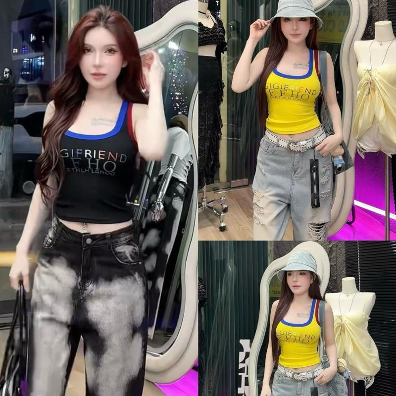 Áo balo phối màu in chữ gigi 1