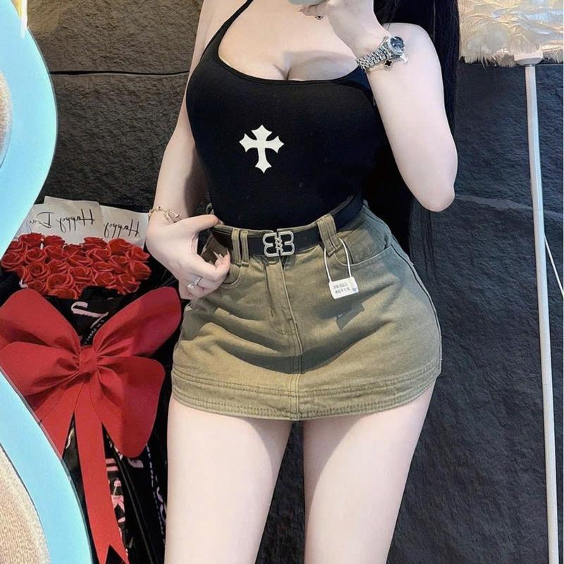 Chân váy jean nữ dáng chữ A màu nâu rêu cạp cao , quần váy dáng chữ A ôm eo hottrend 2025 | BigBuy360 - bigbuy360.vn Chân váy jean nữ dáng chữ A màu nâu rêu cạp cao , quần váy dáng chữ A ôm eo hottrend 2025 | BigBuy360 - bigbuy360.vn