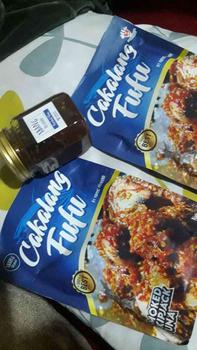Product Review of Jarred & Packaged Foods Canned Cakalang Asap Rica  Cakalang Fufu Rica food ikan makanan  masakan  sambal  fish  instan  foods Organic pedas cakalang Spicy halal SPP-IRT from C** M** 0