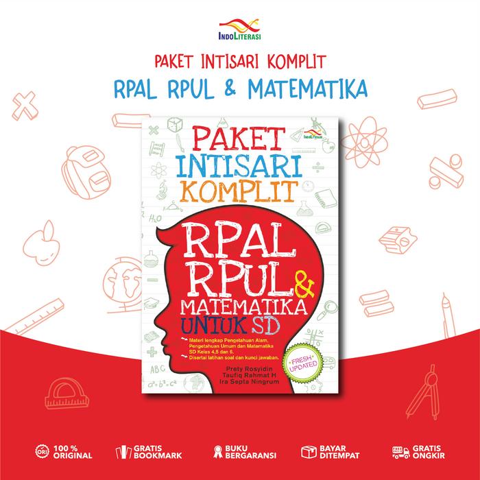 Promo Buku Rpal Rpul & Matematika Untuk SD Kelas 4,5,6 Disertai Soal ...