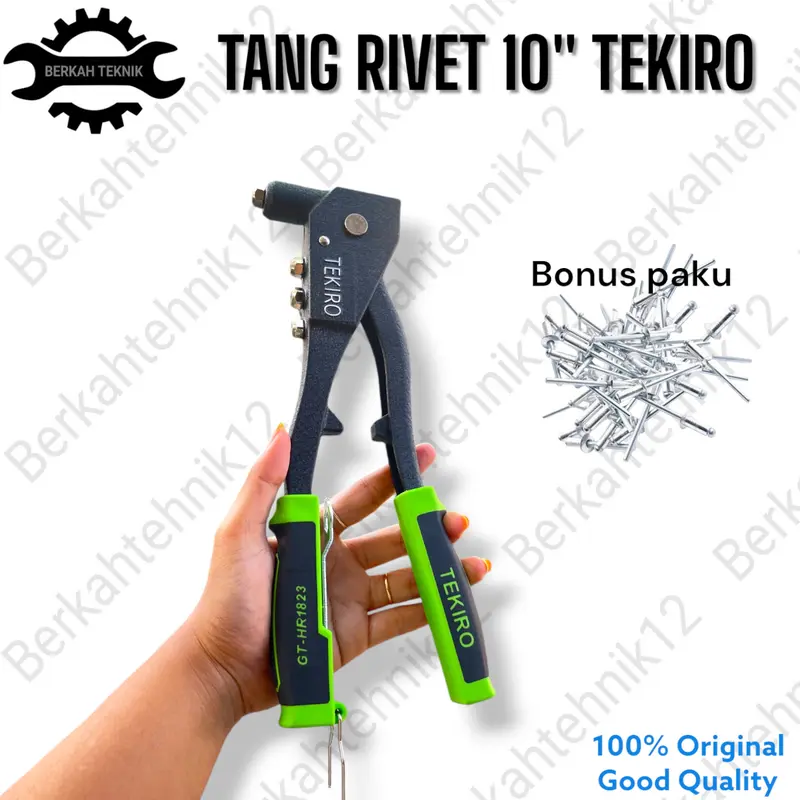 Tang Rivet / tang Ripet Paku Tembak Hand Riveter 10 inch Tekiro Gun paku 0