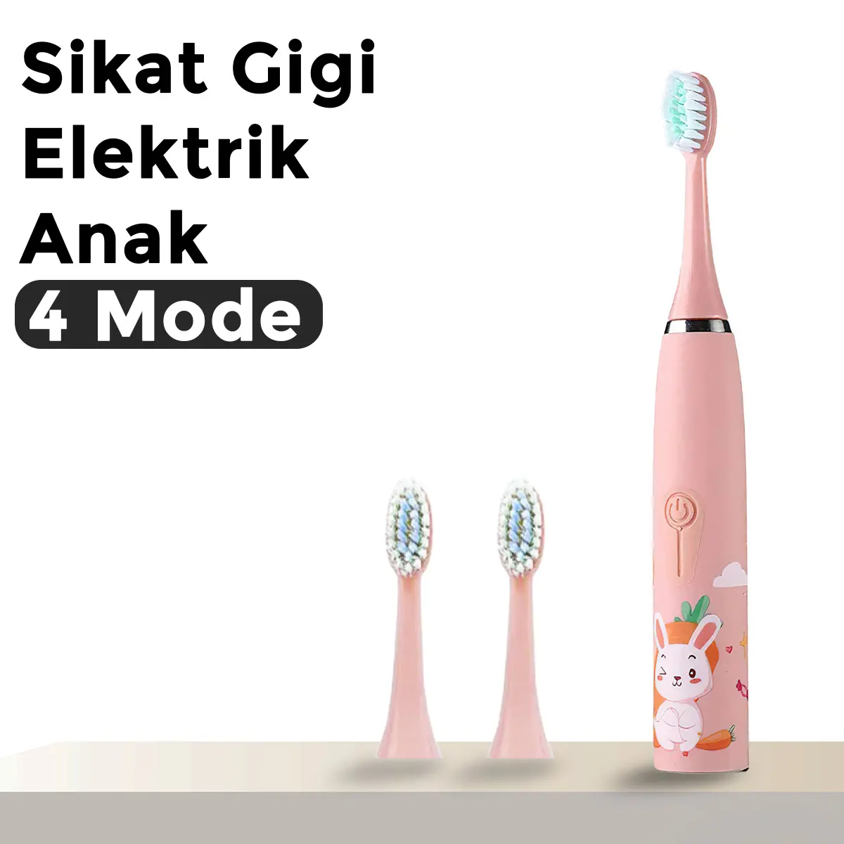 Sikat Gigi Elektrik Anak Recharge USB Waterproof Toothbrush Anak Karakter Terlaris -Y-1