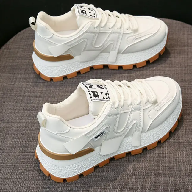 CANI Loise Sepatu Wanita Sneakers Sporty Casual Style Shoes Cream K9240 5