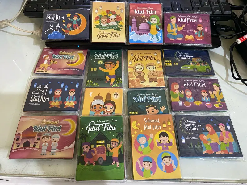 AMPLOP LEBARAN / AMPLOP LEBARAN MINI/ AMPLOP KARAKTER 0