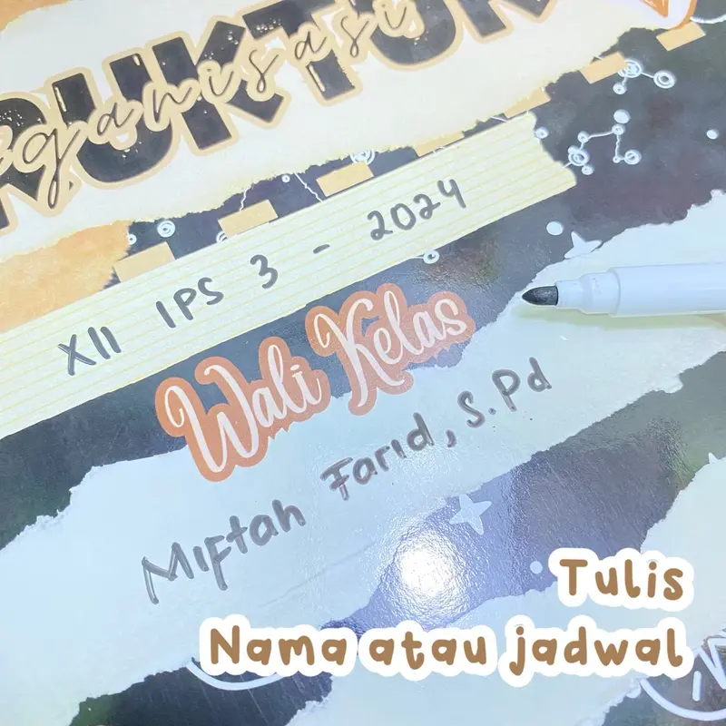 Mading Kelas - Jadwal Piket / Struktur Organisasi / Jadwal Pelajaran / Kesepakatan Kelas / Absensi Harian / Aktivitas Kelas / Jadwal Ujian 2
