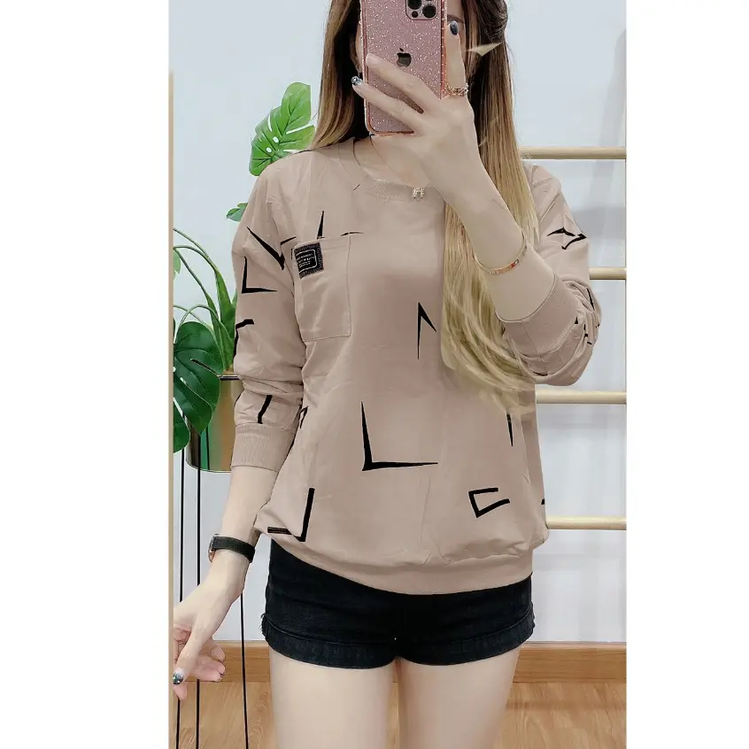 ATASAN LADIES/ATASAN WANITA/KAOS ATASAN WANITA LENGAN PANJANG/MODEL TERBARU/TERMURAH/HARGA PROMOSI/BAJU ATASAN WANITA LENGAN PANJANG (GOOD QUALITY)