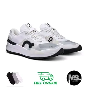 Sepatu  Tenis ONCLOUD The Roger Pro 2 White Black