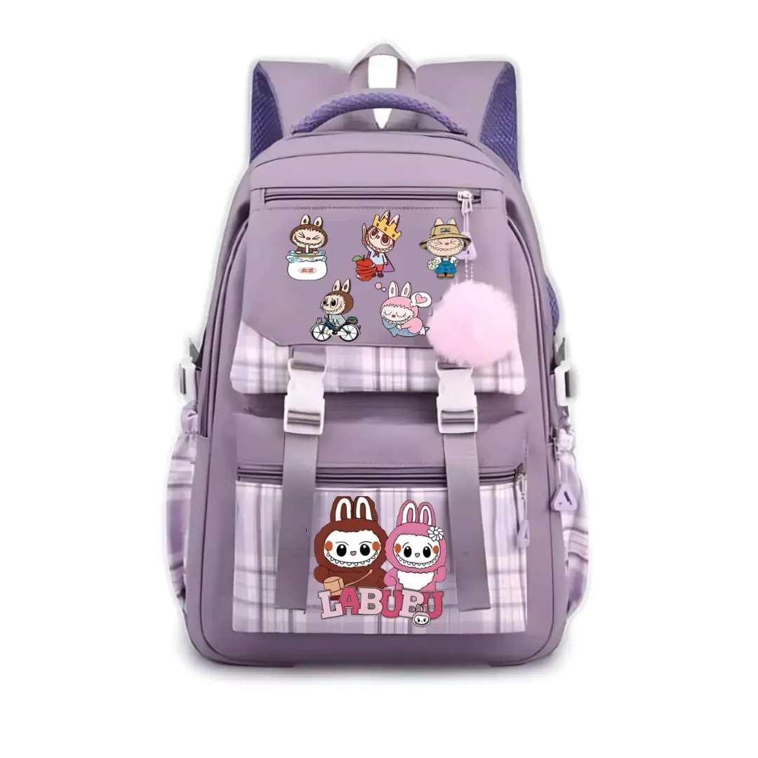 Tas Ransel Anak Perempuan Labubu Bags Tas Sekolah SD SMP Terbaru Fashion