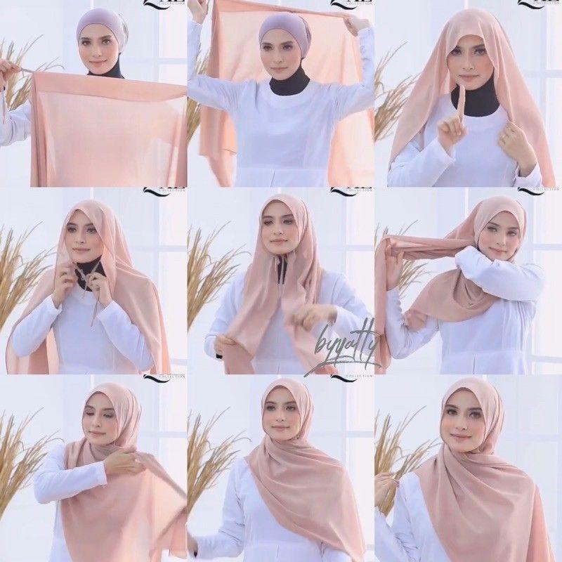 Product Introduction of SHAWL HEAVY CHIFFON BERTALI PINLESS ON POINT COMFORT SEJUK SELESA SIZE 1.8 9