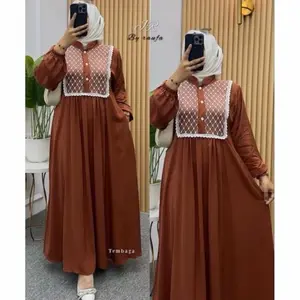 Gamis Yurai Maxy Cringkle Airflow premium Model Kekinian