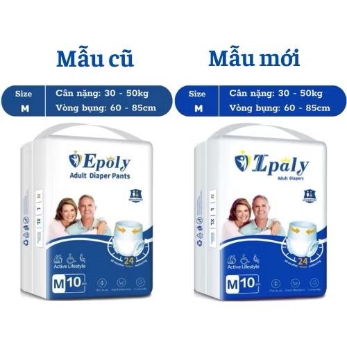 Rẻ Vô Địch Combo 100 miếng Bỉm Quần Người Già Epoly Ipaly Cao Cấp - Siêu Rẻ Siêu Tiết Kiệm