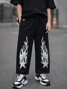 Celana Baggy Skena Anak Gomrong Usia 5-14 Tahun Laki-laki Perempuan Bahan Cotton Fleece Premium Desain Baggy Stylish Modern