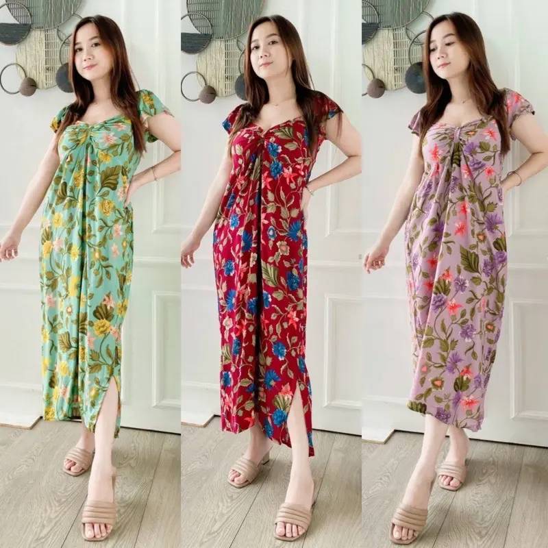 DASTER/DRESS BALI GISELA - LONGDRESS PITA Rayon Wanita