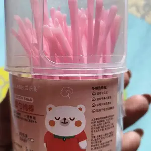 BISA COD 6083 Cotton Bud 2 In 1 / Korek Kuping Super Lembut Isi 100 Pcs / Pembersih Telinga 2 In 1 / Cotton Bud Lembut Dewasa Anak Pembersihan Kotoran Ear