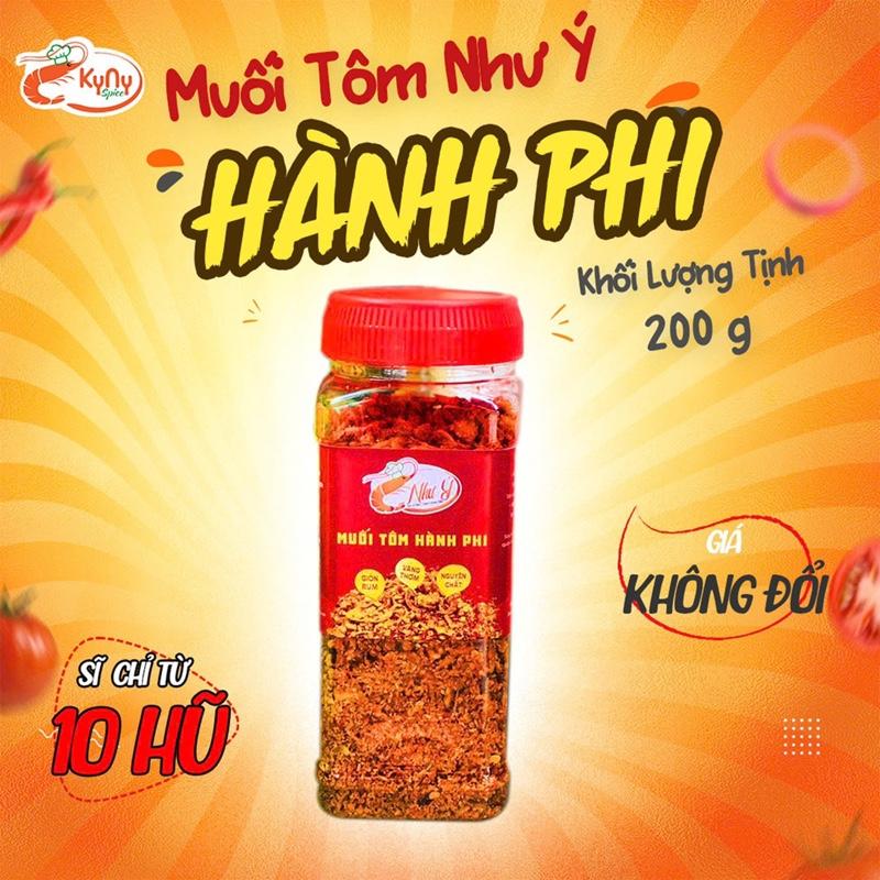 MUỐI TÔM HÀNH PHI NHƯ Ý 200G - Gia Vị Cay - Ăn Là Ghiền