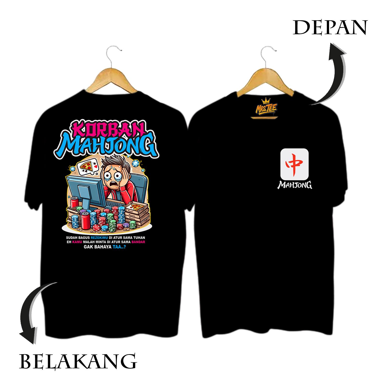 Kaos Kata-kata Korban Mahjong Dewasa Lengan Pendek Keren dan Kekinian MT-1378 Baju Distro Combed Pria Pasangan Panjang Oblong Nyaman Lembut Katun Wanita Tangan Hitam Polos cowok bajudistro Atasan Motif Kaos Kata-kata Korban Mahjong Dewasa Lengan Pendek Keren dan Kekinian MT-1378 Baju Distro Combed Pria Pasangan Panjang Oblong Nyaman Lembut Katun Wanita Tangan Hitam Polos cowok bajudistro Atasan Motif
