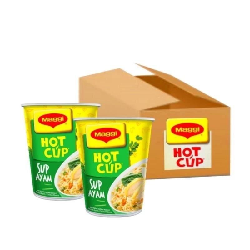 Product Introduction of MAGGI Three Flavors HOT CUP Noodles 60G(CUPS) 0