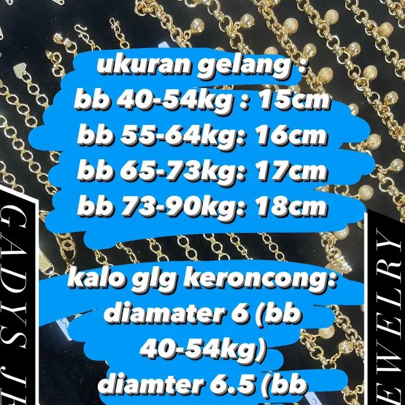 Gelang Coco Crum Jumbo Mewah Asli Awet Tahan Puas Aksesoris dengan Warna Gold yang Elegan antikarat harian tembaga premium lapis emas 4