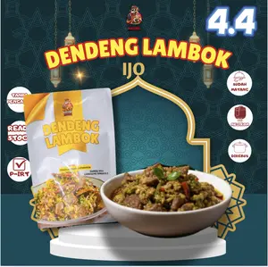 [LANGSUNG KIRIM!! ] 1 PACK DENDENG Lambok CABE IJO - Asli SUMATRA Eko Kayes Makanan