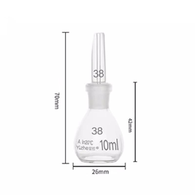 Piknometer Pyrex 10ml 25ml Pycnometer Botol Kepadatan Semen - Shop ...