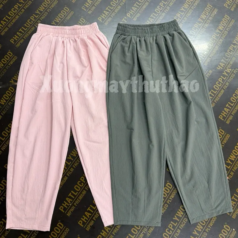 Q368 Quần Baggy Dáng Lửng Đũi Mềm Mát Cạp Chun Lưng Cao Dài 92cm | BigBuy360 - bigbuy360.vn Q368 Quần Baggy Dáng Lửng Đũi Mềm Mát Cạp Chun Lưng Cao Dài 92cm | BigBuy360 - bigbuy360.vn