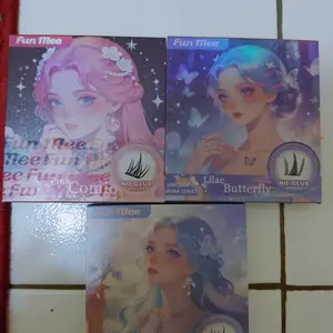 【Pilih 3 Kotak Hanya 59rb】Fun Mee - Bulumata Palsu Murah Tanpa Lem Langsung Tempel | dapat digunakan kembali| Praktis Digunakan Ringan & Nyaman | Bulu Mata Eyelash Extension | 9-14mm 30-50 Klaster| Butterfly Pink Comic Daisy Fairy Mermaid Virgo