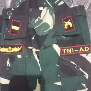 Mugiwara - ONE SET BAJU SERAGAM TNI AD PROFESI ANAK TK LAKI - LAKI DAN PEREMPUAN GROSIR!