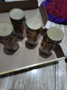 Product Review of Dking coklat almond isi 4 toples ( COD )  kacang almond utuh lapis coklat from m**h 3