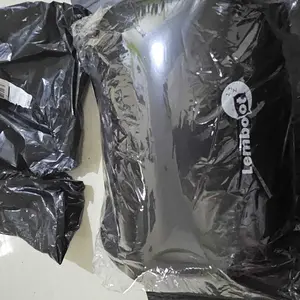 LEMBOOT Bantal Mobil Set Ergonomis Memory Foam 100% Bantal Leher Mobil Bantal Pinggang Mobil