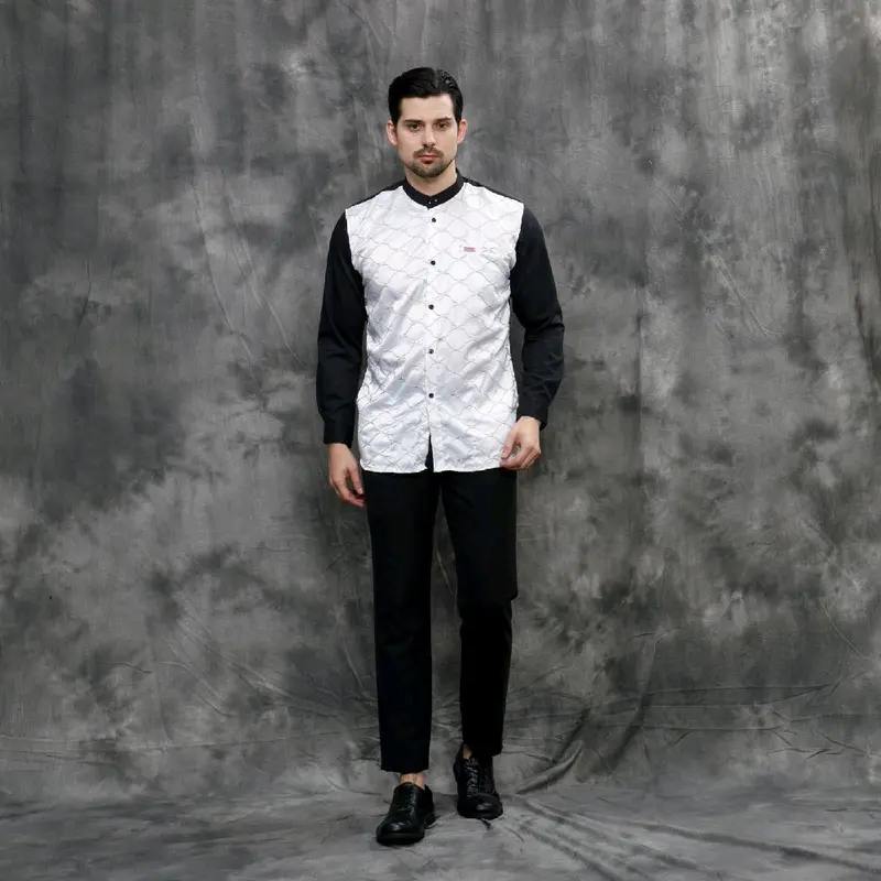KEMKO (KEMEJA KOKO) AHLAN- LENGAN PANJANG, BAHAN JAGUAR SILK MOTIF TERBARU 8