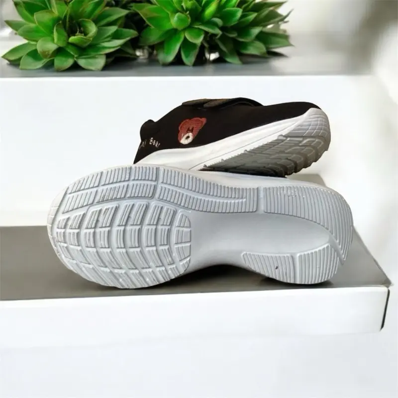 sepatu sekolah anak sd korean style Fashion hak rendah (1-3 cm) white88 trainer 3
