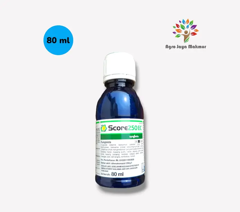 SCORE 250 EC zpt isi 80 ml score 250ec score 80ml fungisida score scor skor fungsida fungisida zpt obat penyakit tanaman obat pencegah penyakit tanaman obat pencegah jamur pada tanaman obat pencegah bakteri tanaman skor obat anti busuk tanaman 0